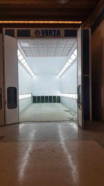 1#3690 Cabina di verniciatura marca Verta per camion in vendita - foto 6