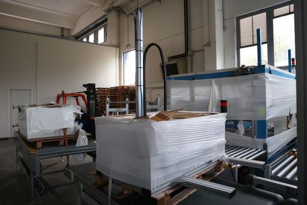 1#3692 Linee di imballaggio Sotemapack e carrelli elevatori Linde in vendita - foto 165