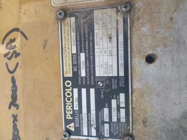 6#3695 Carrello elevatore Caterpillar M120D in vendita - foto 6