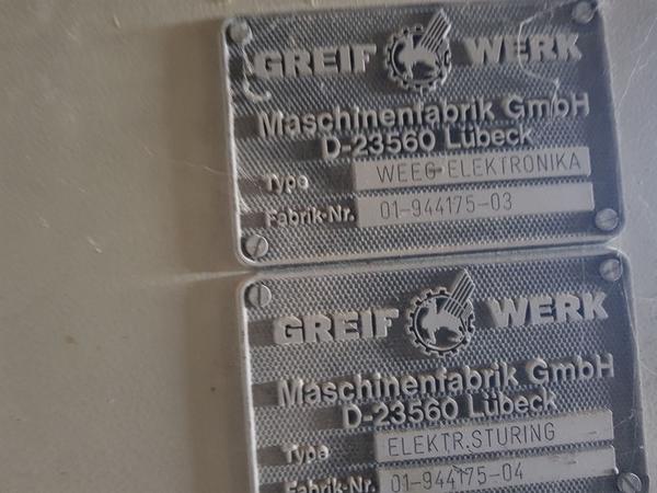 9#3707 Insaccatrice elettronica Grief Werk TEV 25 in vendita - foto 4