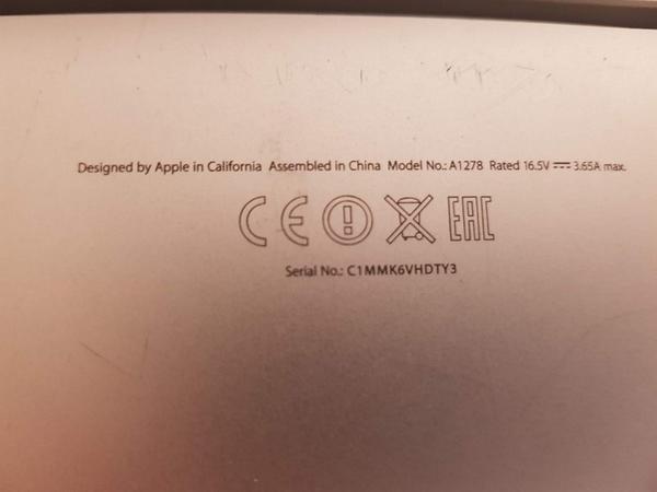 20#3717 Macbook Pro in vendita - foto 5