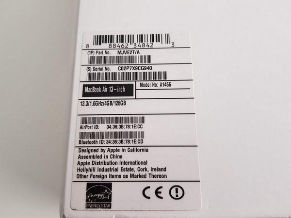 21#3717 Macbook Air in vendita - foto 2
