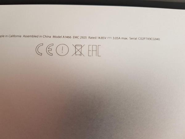 21#3717 Macbook Air in vendita - foto 6