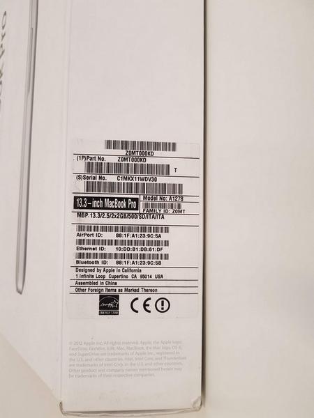 3#3717 Macbook Pro in vendita - foto 3