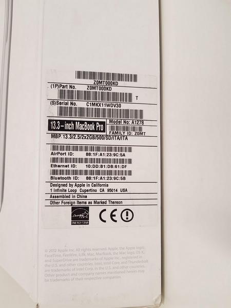 3#3717 Macbook Pro in vendita - foto 5
