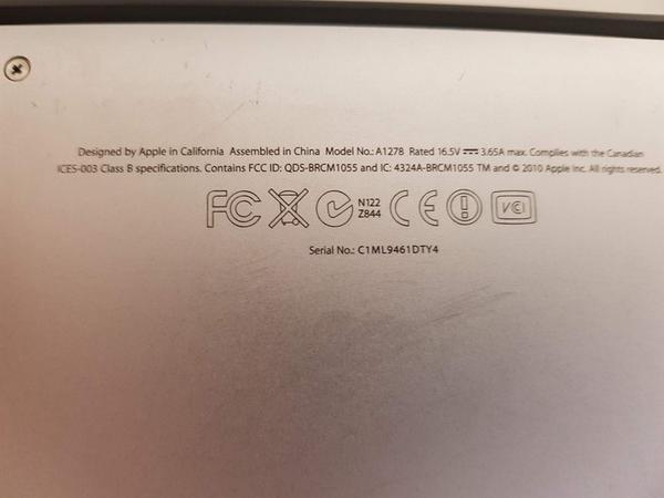 46#3717 Macbook Pro in vendita - foto 6