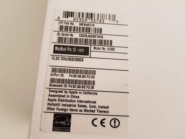 79#3717 Macbook Pro in vendita - foto 7