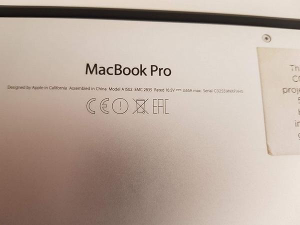 88#3717 Macbook Pro in vendita - foto 7