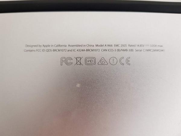 89#3717 Macbook Air in vendita - foto 5