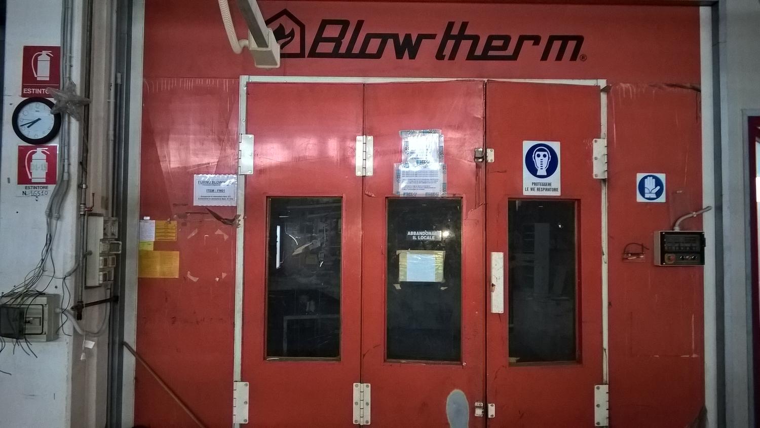 Lotto Forno per verniciatura Blowtherm