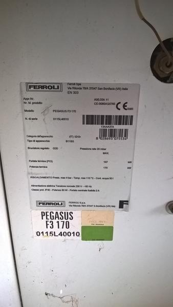 14#3726 Caldaia Ferroli Pegasus in vendita - foto 3