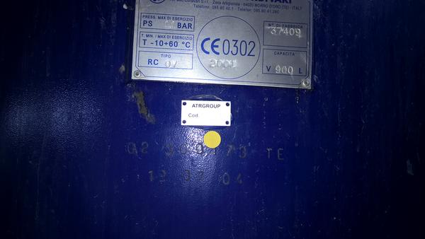31#3726 Serbatoio verticale Ter-Mec Cordivari in vendita - foto 2