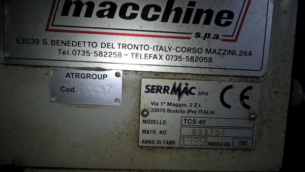 53#3726 Trapano a colonna Serrmac tcs 40 in vendita - foto 2