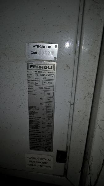 57#3726 Gruppo condizionamento Ferroli nettuno 11020 UB in vendita - foto 2