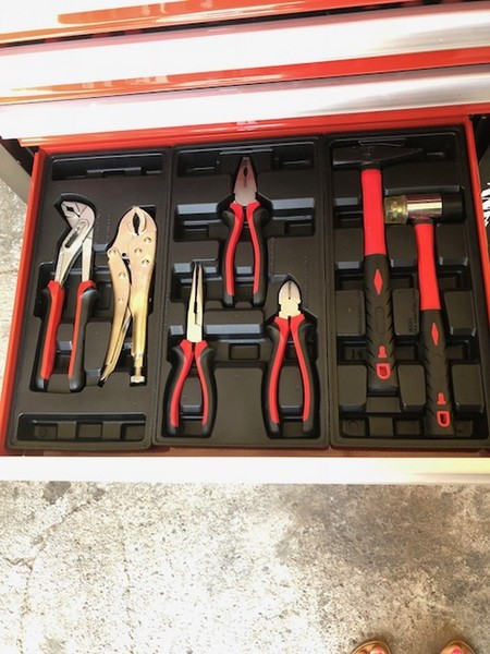 39#3727 N° 5 carrello porta utensili Germany Tools Professional completi di utensili in vendita - foto 4