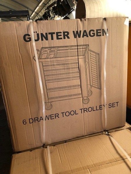 42#3727 N° 2 carrelli porta utensili Germany Tools Professional completi di utensili in vendita - foto 2