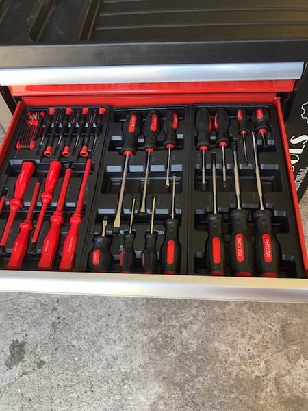 42#3727 N° 2 carrelli porta utensili Germany Tools Professional completi di utensili in vendita - foto 6