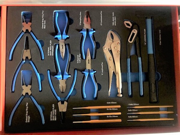 75#3727 N° 1 carrello porta utensili Germany Tools Professional completi di utensili in vendita - foto 6