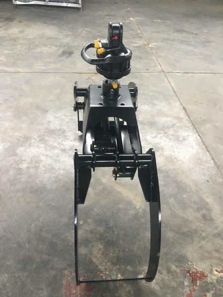 2#3732 Pinza da legna per miniescavatore in vendita - foto 2