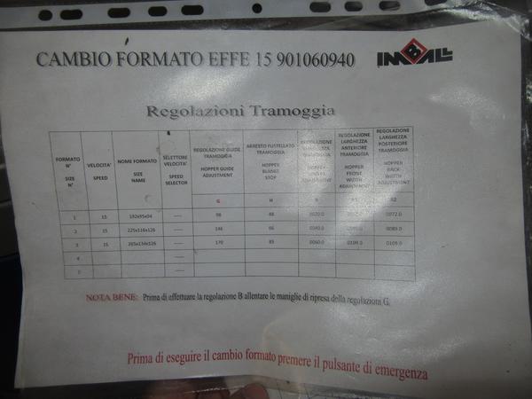 2#3741 Macchina formatrice e movimenti meccanici Imball in vendita - foto 2