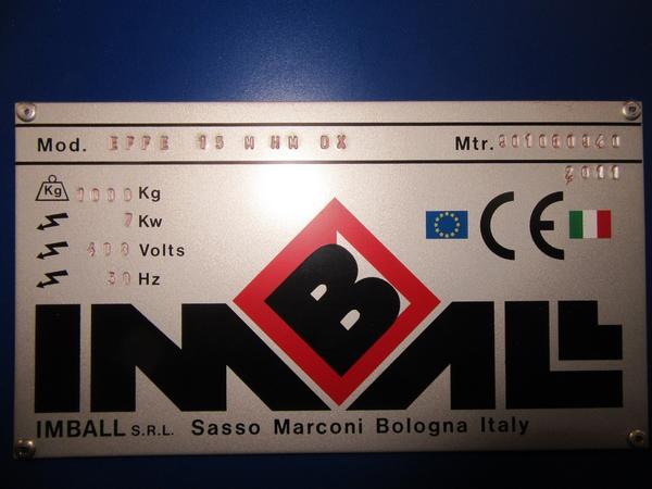 2#3741 Macchina formatrice e movimenti meccanici Imball in vendita - foto 5