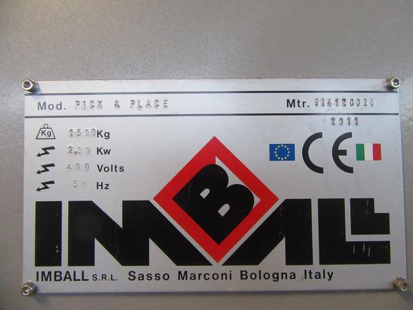 2#3741 Macchina formatrice e movimenti meccanici Imball in vendita - foto 13