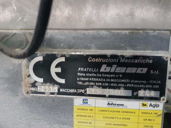 2#3744 Frese circolari Fratelli Bisso in vendita - foto 4