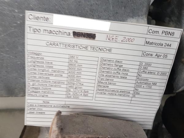 2#3744 Frese circolari Fratelli Bisso in vendita - foto 5