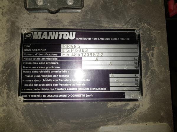 3#3744 Carrello elevatore Manitou MSI30 in vendita - foto 2