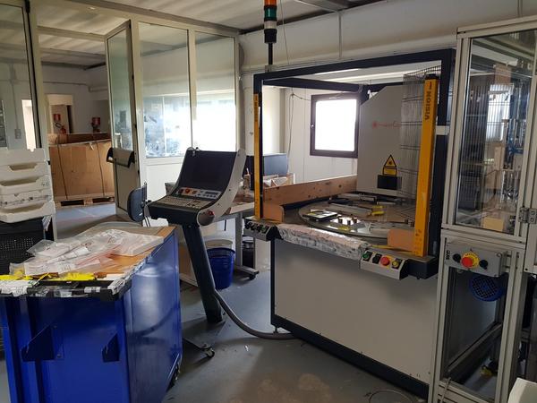 2#3771 Linea marcatura Elettronica Valseriana e confezionatrice verticale CF in vendita - foto 1