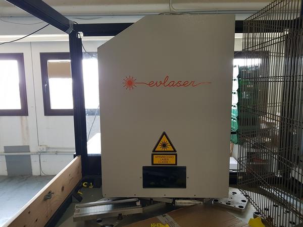2#3771 Linea marcatura Elettronica Valseriana e confezionatrice verticale CF in vendita - foto 7