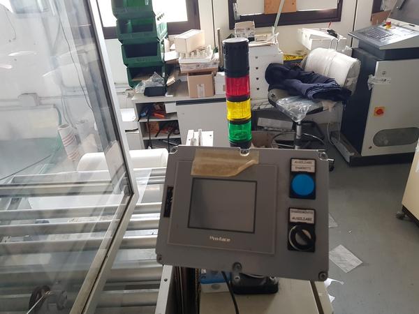 2#3771 Linea marcatura Elettronica Valseriana e confezionatrice verticale CF in vendita - foto 42