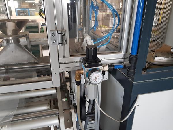 2#3771 Linea marcatura Elettronica Valseriana e confezionatrice verticale CF in vendita - foto 46