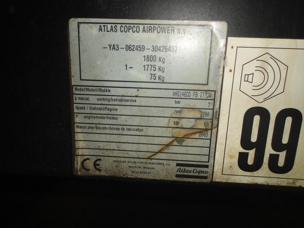 29#3774 Motocompressore Atlas Copco in vendita - foto 13