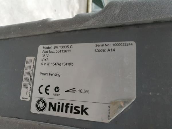 2#3778 Lavasciuga pavimenti industriale Nilfisk BR 1300S C in vendita - foto 3