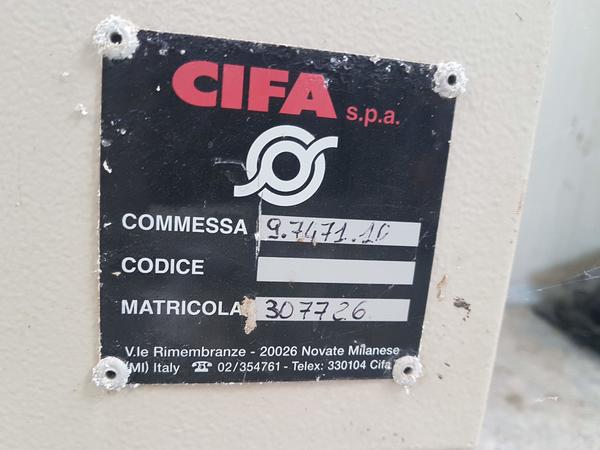 1#3785 Impianto Cifa per la produzione di calcestruzzo in vendita - foto 6