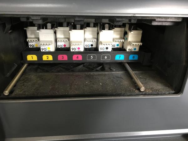 1#3791 Plotter da stampa HP Designjet 4500C in vendita - foto 8