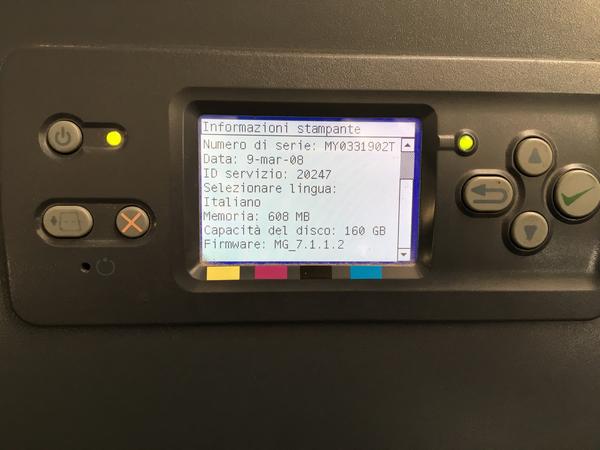 1#3791 Plotter da stampa HP Designjet 4500C in vendita - foto 15
