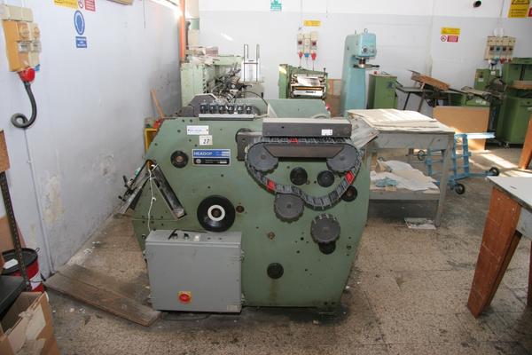 1#3804 Piegatrice Stahl e stampante bicolore Miller in vendita - foto 102