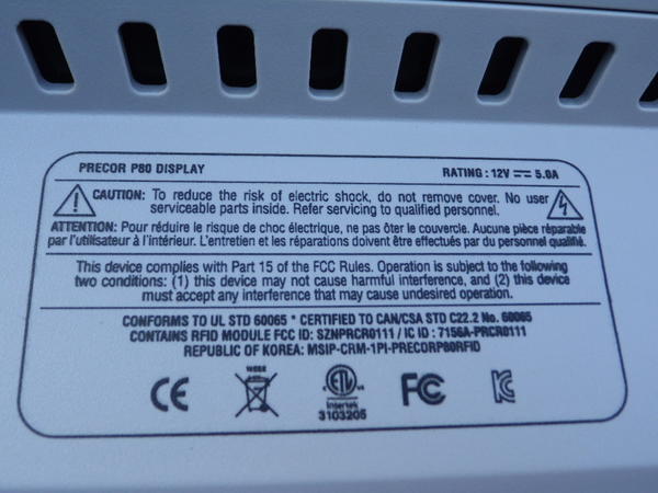 3#3807 Tapis Roulant Precor Trm in vendita - foto 17