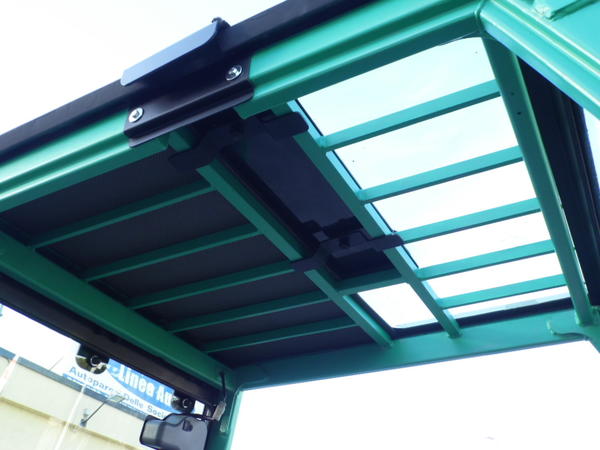 1#3810 Carrello elevatore Mitsubishi FB 20 con pinza a forche Cascade in vendita - foto 9