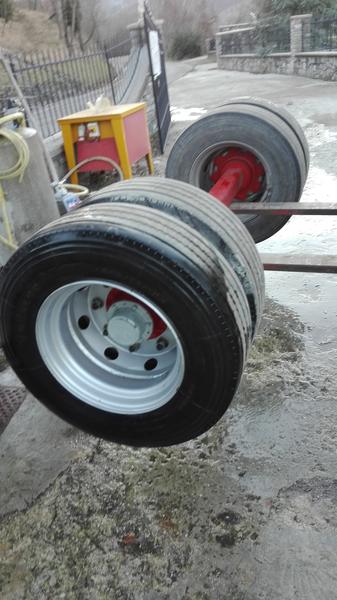 2#3819 Assale nuovo con cerchi e pneumatici in vendita - foto 5