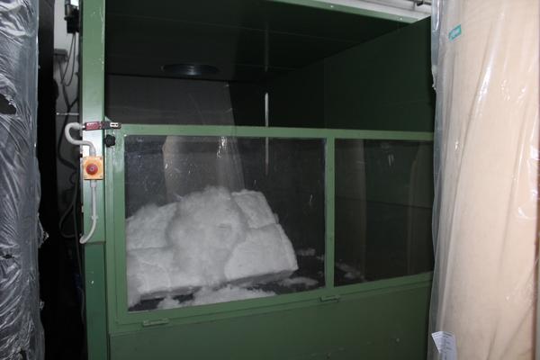 3#3821 Macchina per la produzione coperte Magetron e piegatrice lenzuola Pizzardi in vendita - foto 6