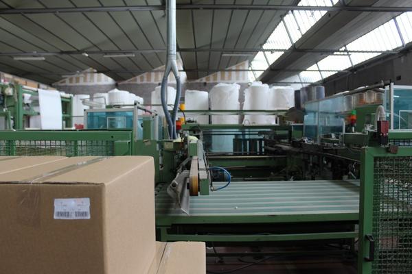 3#3821 Macchina per la produzione coperte Magetron e piegatrice lenzuola Pizzardi in vendita - foto 59