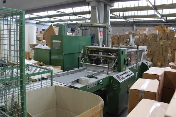3#3821 Macchina per la produzione coperte Magetron e piegatrice lenzuola Pizzardi in vendita - foto 61