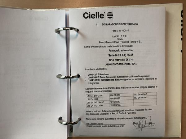 1#3830 Centro di lavoro Cielle Beta 65/45 in vendita - foto 48