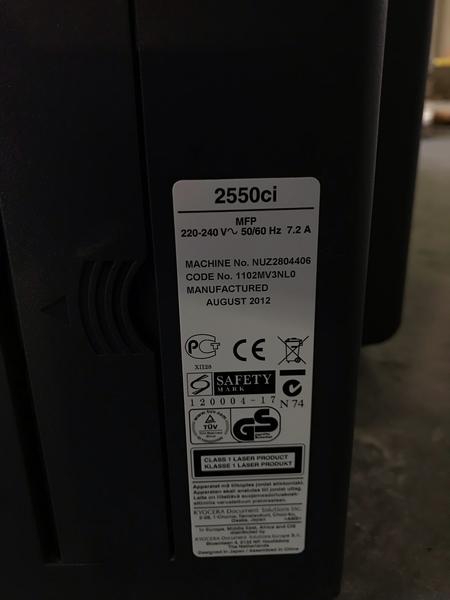1#3837 Kyocera Taskalfa 2550 in vendita - foto 9