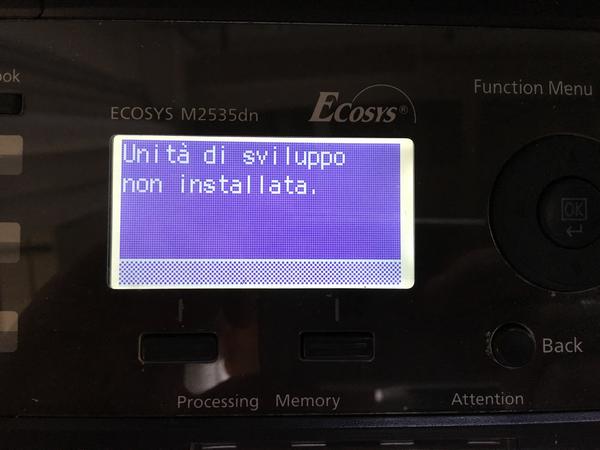 15#3837 Kyocera Ecosys M2535dn in vendita - foto 12