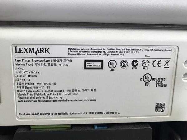 2#3837 Lexmark LX M 3150 in vendita - foto 7