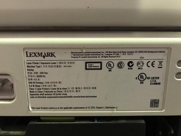 4#3837 Stampanti Lexmark in vendita - foto 12